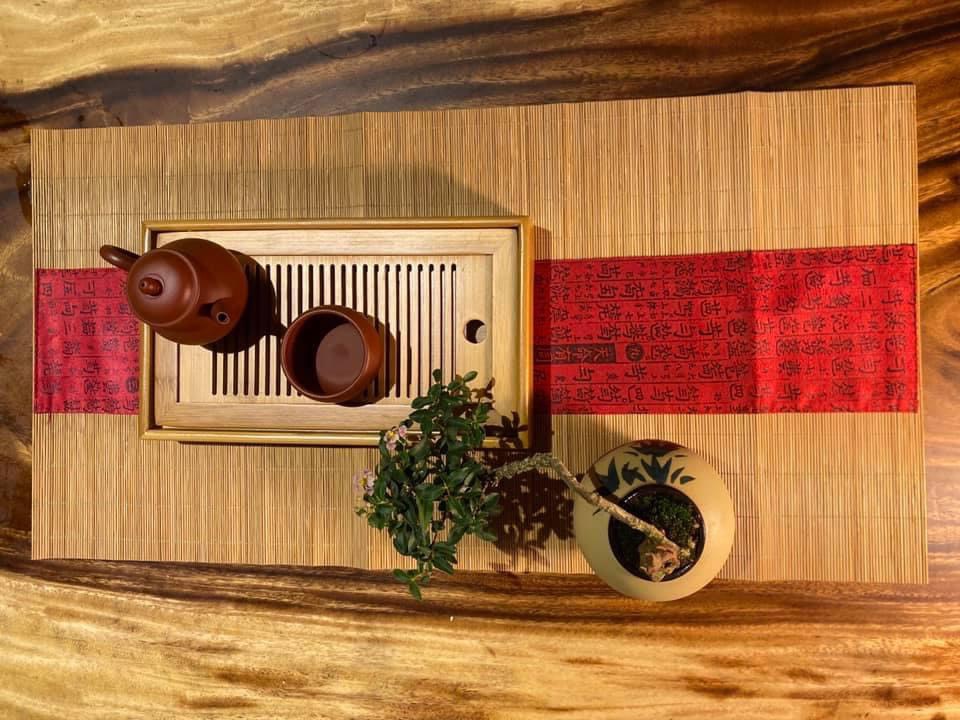 [HCM]Chiếu Tre- Trải bàn trà