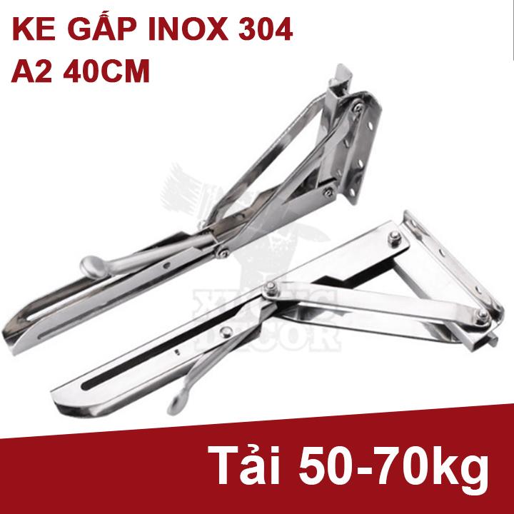 Bản Lề Gập Thông Minh inox A2-40cm -bộ 2 chiếc