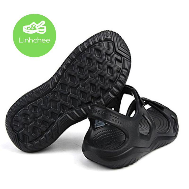 Sandal Crocs Nam Swiftwater River Màu Đen