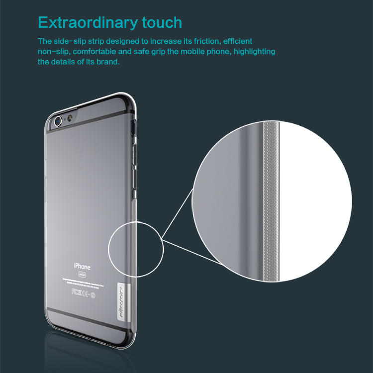 [HCM]Ốp dẻo silicon cho iPhone 6 / 6s / 6 Plus / 6s Plus - Nillkin Nature (Trong)