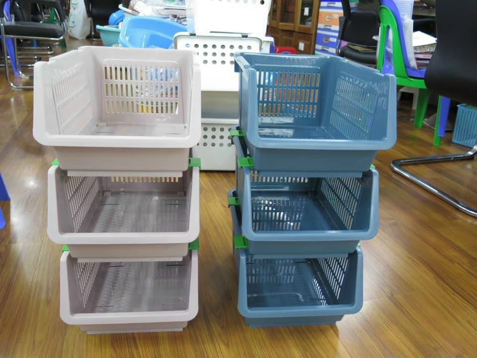 Set 2, 3 kệ xếp tầng đa năng nhựa việt nhật