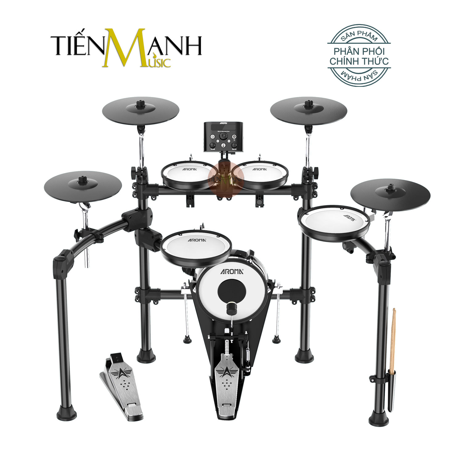 Bộ trống điện tử aroma tdx-25ii electronic digital drum kit tdx25ii tdx25