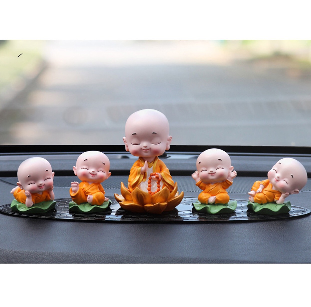 [HCM]bộ 05 chú tiểu lá sen
