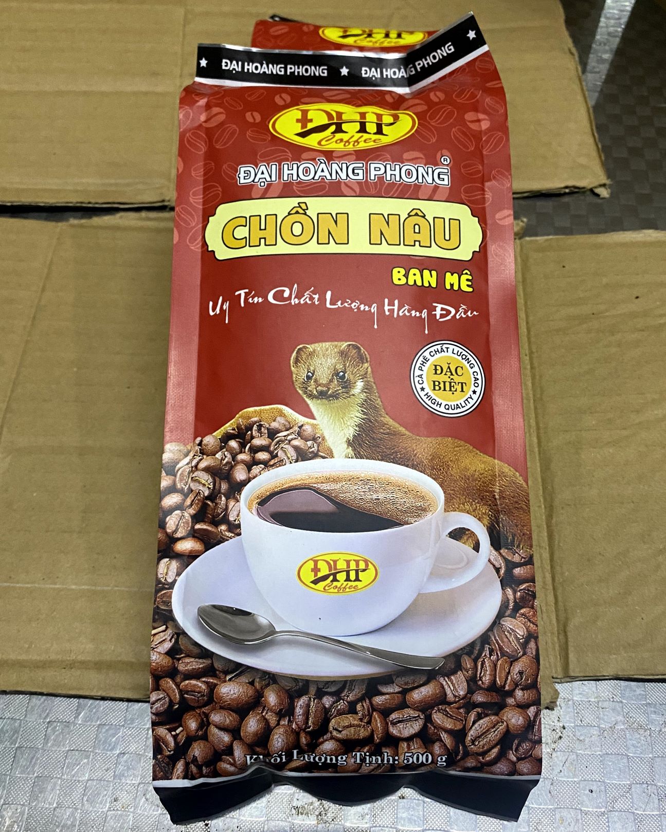 CÀ PHÊ CHỒN NÂU BAN MÊ 500g