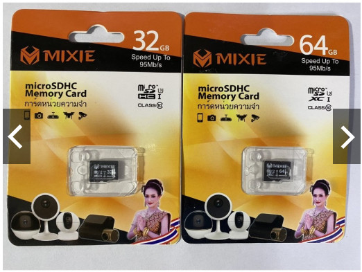 THẺ NHỚ MIXIE 64GB MICRO TF TỐC ĐỘ 95MB/S GHI 70M/S