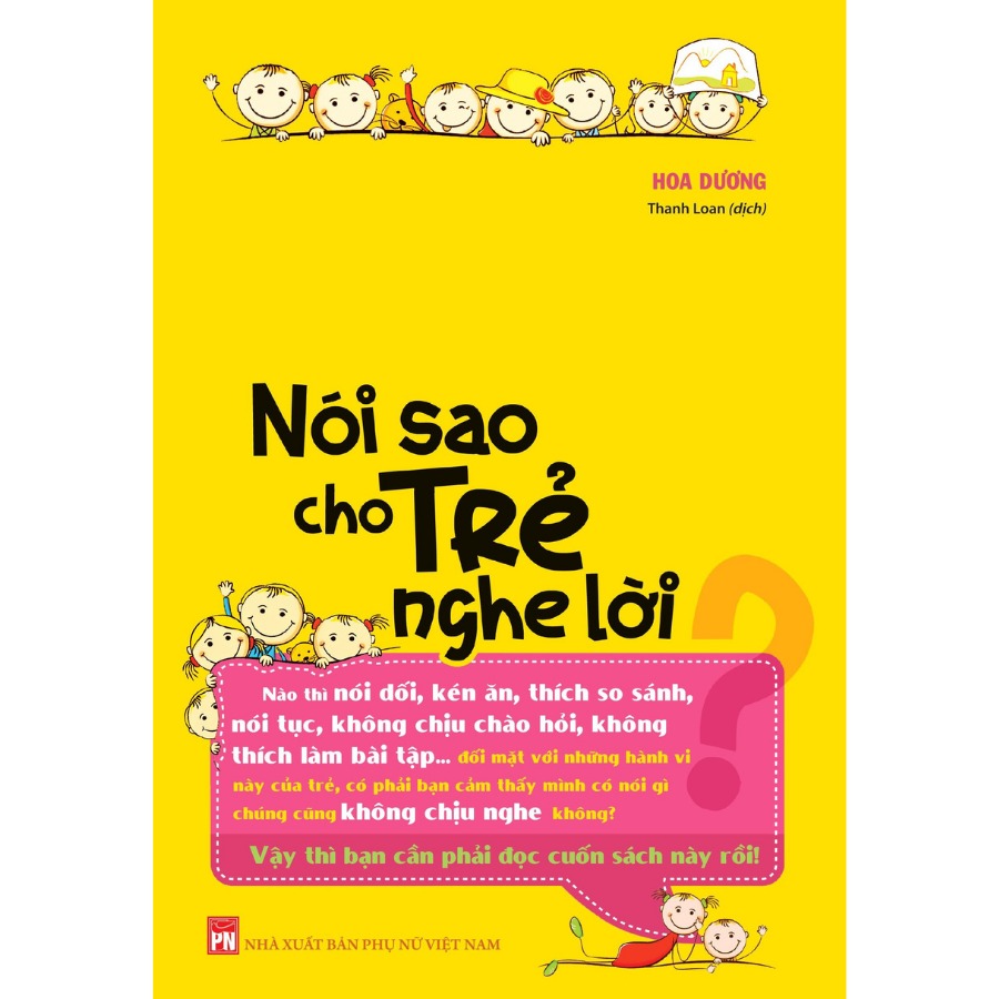 Sách: nói sao cho trẻ nghe lời