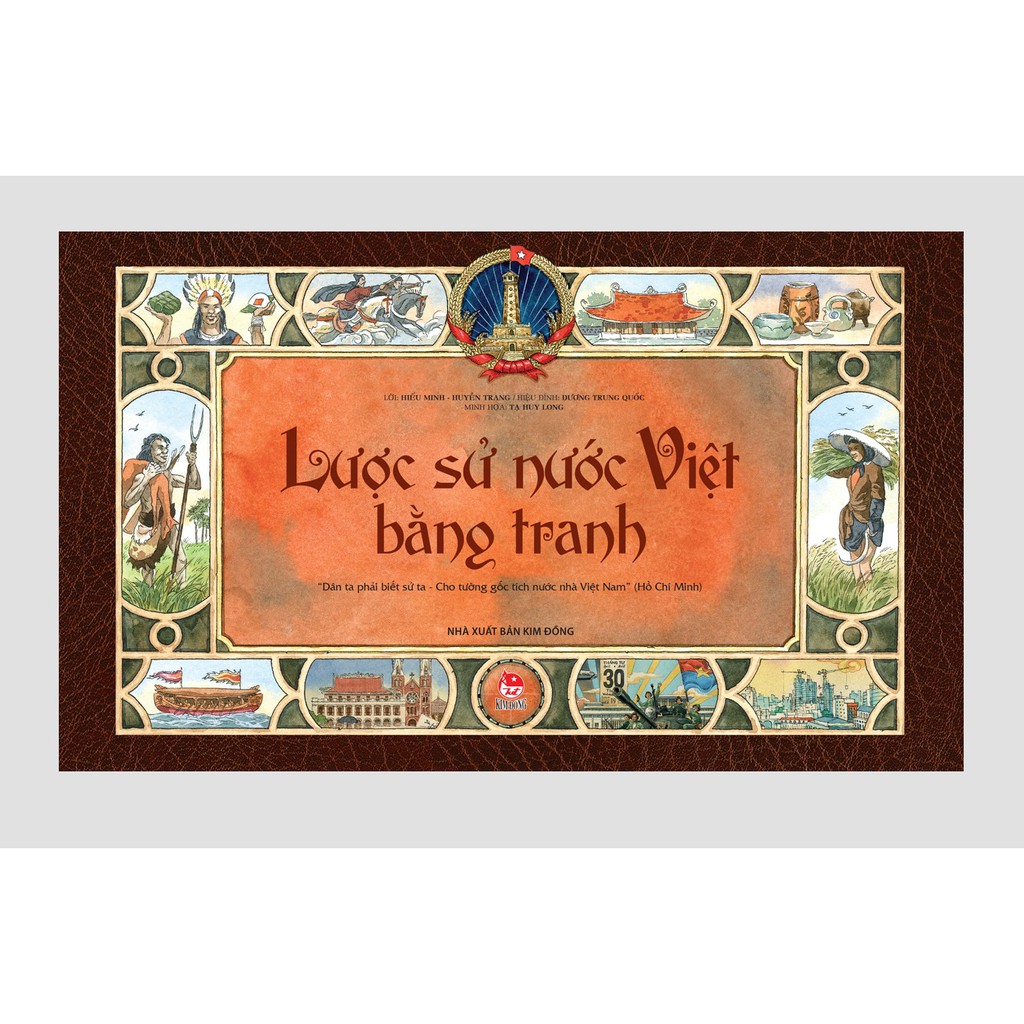 Sách - Lược sử nước Việt bằng tranh