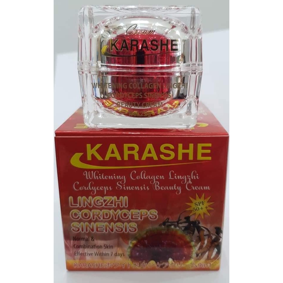 Kem karashe collagen linh chi, đông trùng hạ thảo 9 in 1 cao cấp 25g
