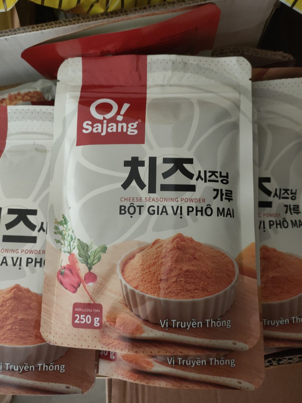 BỘT PHÔ MAI LẮC 250G Thượng Hạng