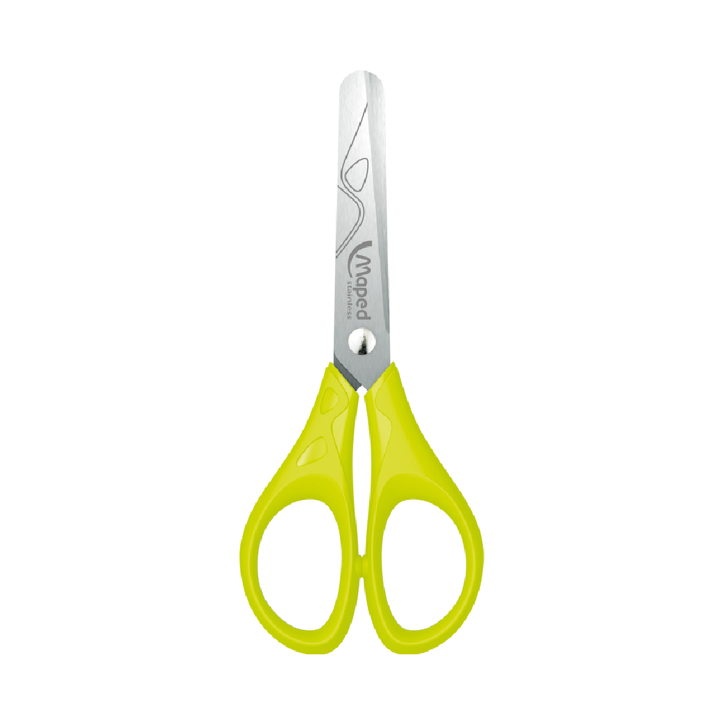 MAPED - Kéo học sinh PULSE 13cm (đầu tròn, lưỡi kéo CNa cm, từ 4 tuổi) - 1 cây