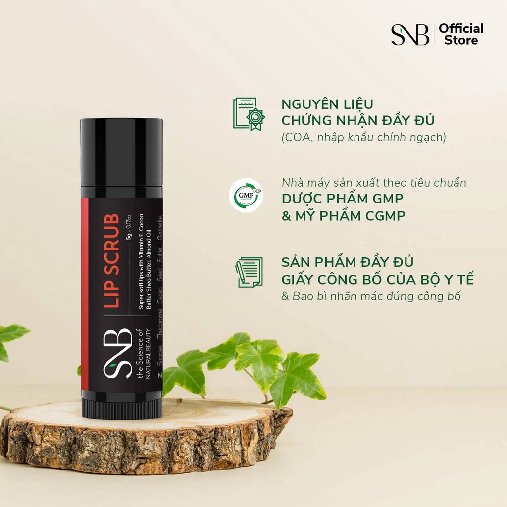 Son tẩy tế bào chết SNB LIP SCRUB 5g