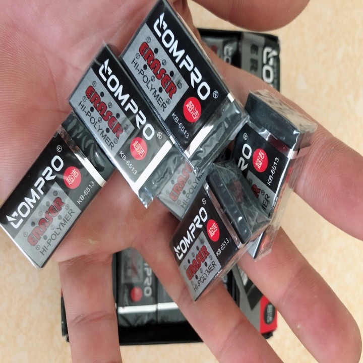 Tẩy Bút Chì Đen 6 Chiếc