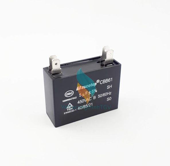 Tụ quạt 4 chân CBB61 MASCOTOP 1uF-1.5uF-2uF-2.5uF-3uF-4uF-5uF-6uF +-5%