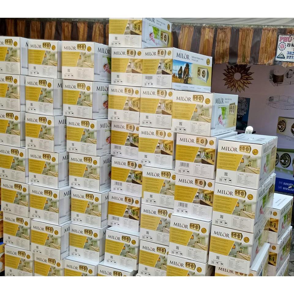 Đèn sưởi phòng tắm 2 bóng Milor ML6002 cao cấp