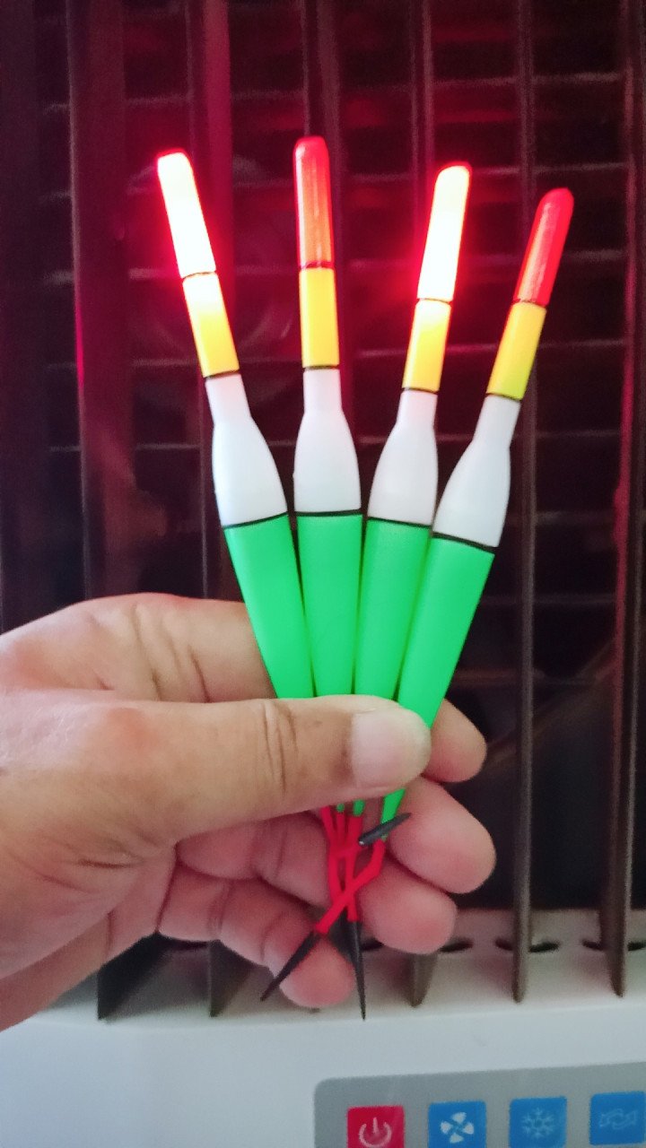combo 25k 3 quả Phao đèn câu đêm tặng kèm 1 pin