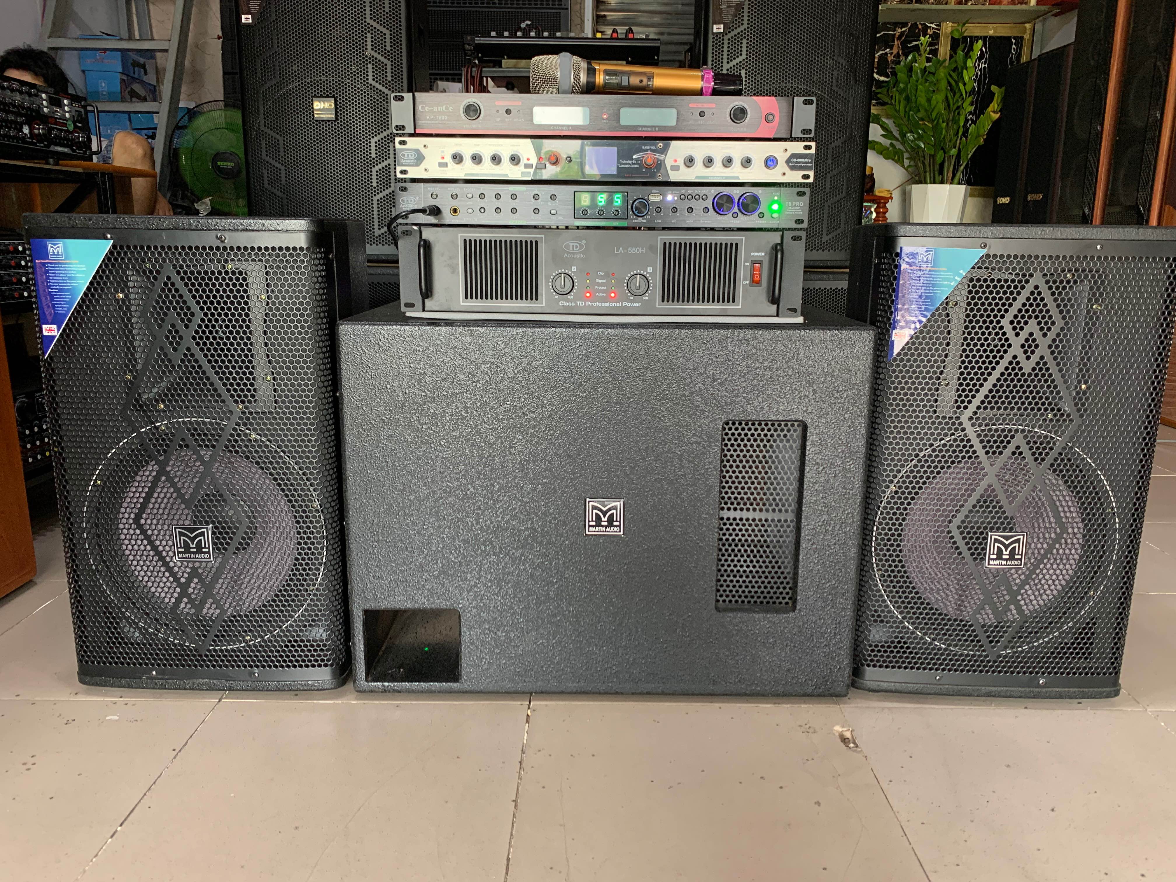 DÀN KARAOKE 16TR5 MARTINL CHO KHÔNG GIAN 50-60m2