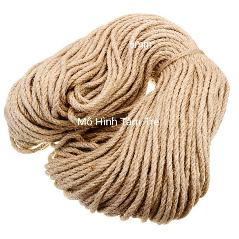 - 10m dây thừng size 6 li trang trí hanmade