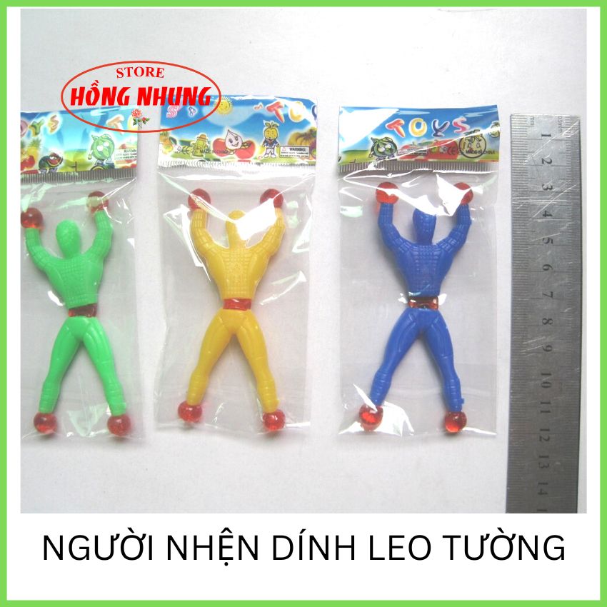 Đồ Chơi Người Nhện Lao Dính Tường  Độc Đáo Cho Bé.