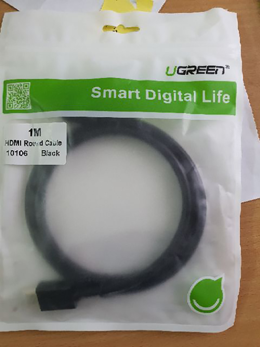 Cáp tín hiệu HDMI Ugreen 10106 dài 1m chính hãng - HapuStore