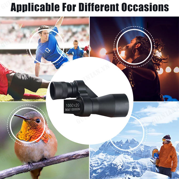 guinian portable mini monocular high definition high magnification