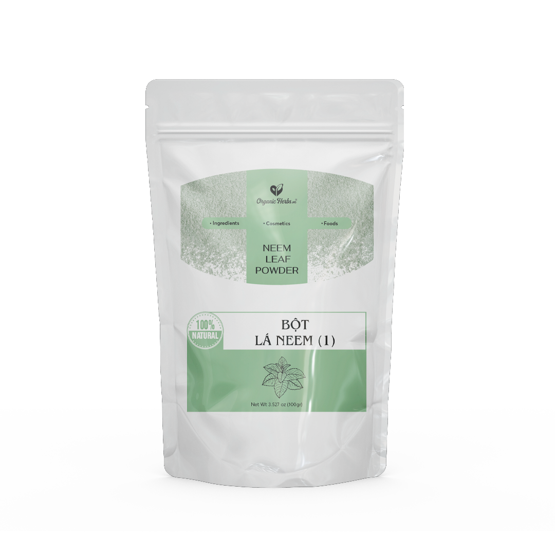 Bột Lá Neem Nguyên Chất 100% - Organic Herbs