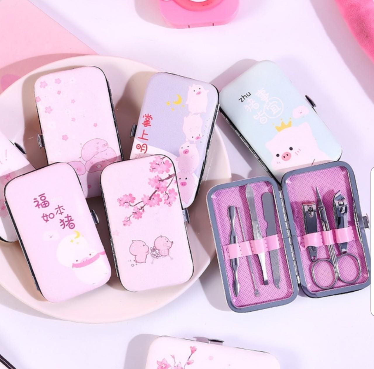 Bộ chăm sóc móng tay móng chân 7 món tiện dụng