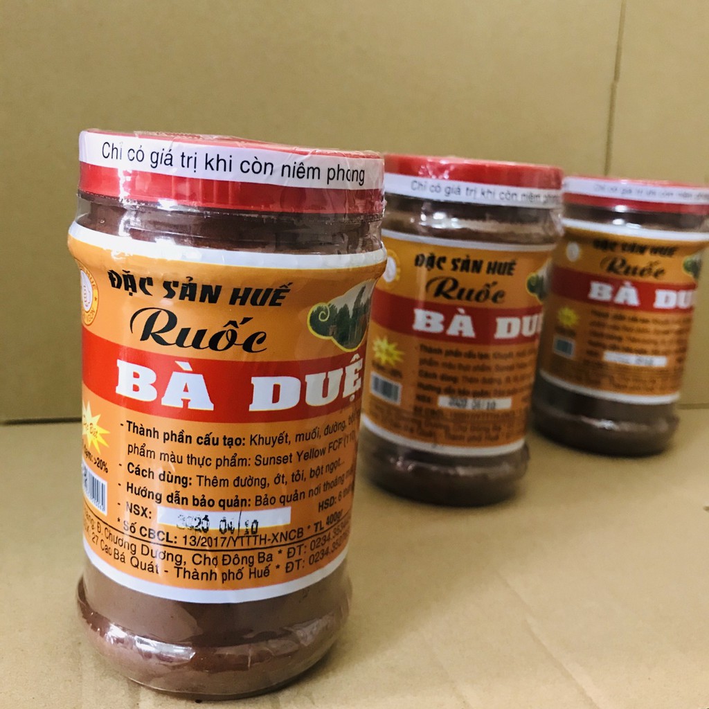 HCM - Mắm Ruốc Huế Bà Duệ Hủ 180g