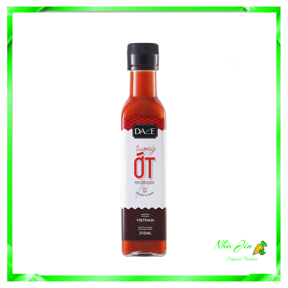 Tương ớt hữu cơ Dace 250ml
