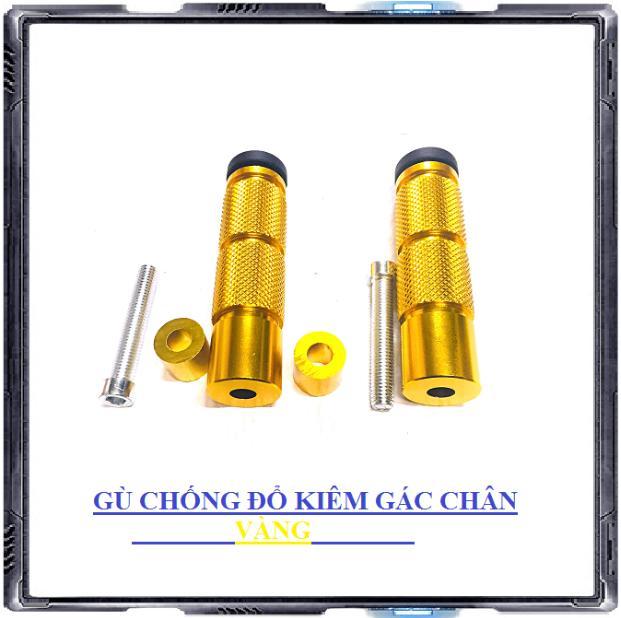 GIẢM GIÁ 3 NGÀY Bộ 2 gù chống đổ sau cho xe máy, Bộ gù chống đổ sau nhiều màu lựa chọn , Bộ gù chống đổ sau kiêm gác chân NĂM MÀU LỰA CHỌN .
