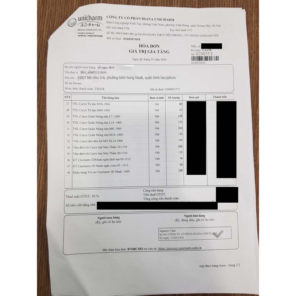 Bỉm Tã quần người già Caryn M16/L14