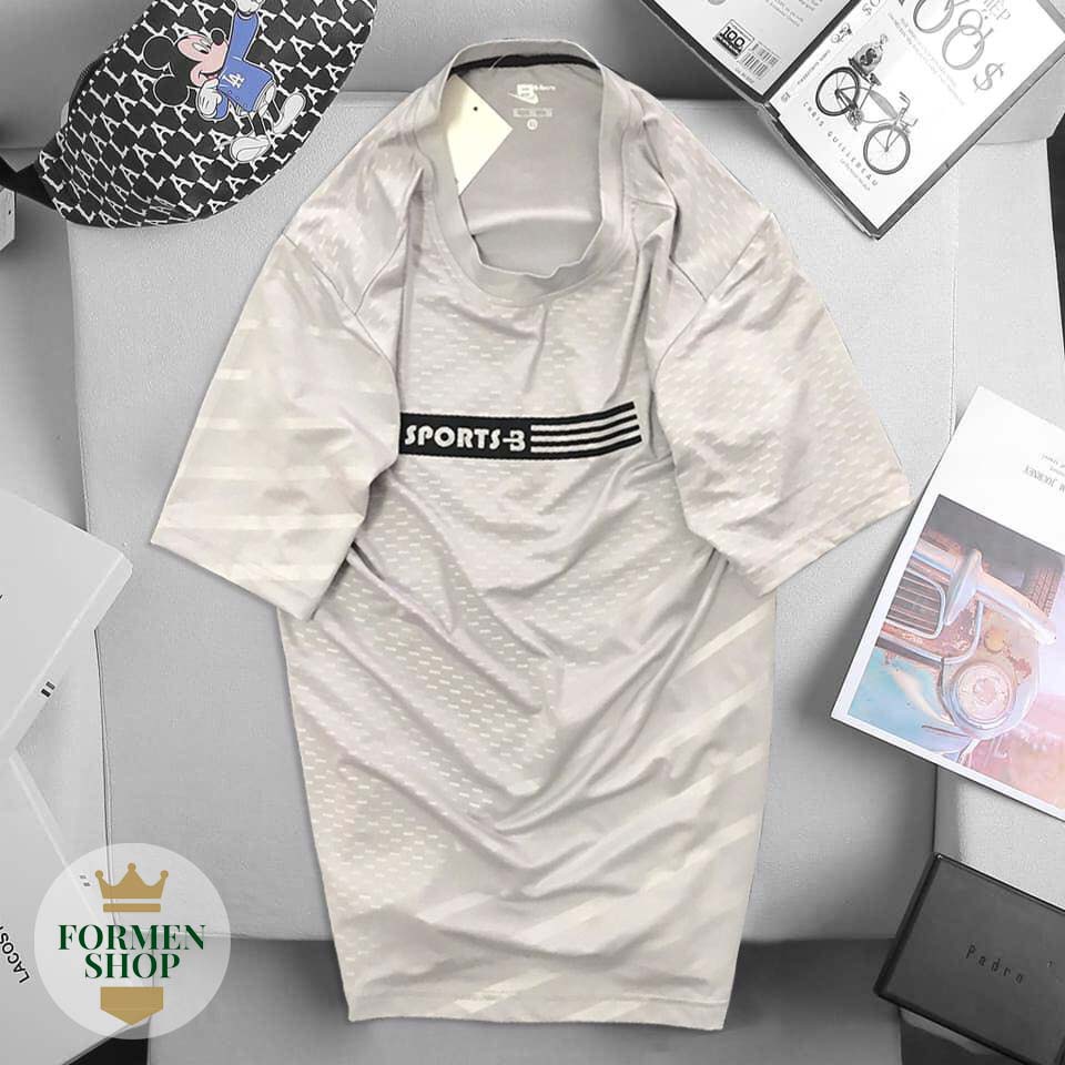 [OUTLET] ]ÁO THUN THỂ THAO NAM CHẤT THUN LẠNH MÁT MỊN CO GIÃN 4 CHIỀU - FORMEN SHOP - FMPS119