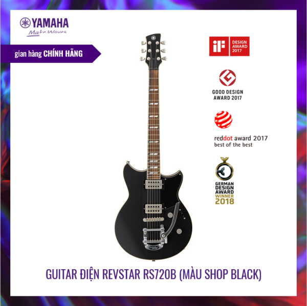 [Trả góp 0%] Đàn Guitar điện yamaha Revstar RS720B - Pickup Hambucking/VT5+ công tắc Push-Pull Dry Switch Cần nhún B50 - Xuất xứ Indonesia -  Bảo hành chính hãng 12 tháng