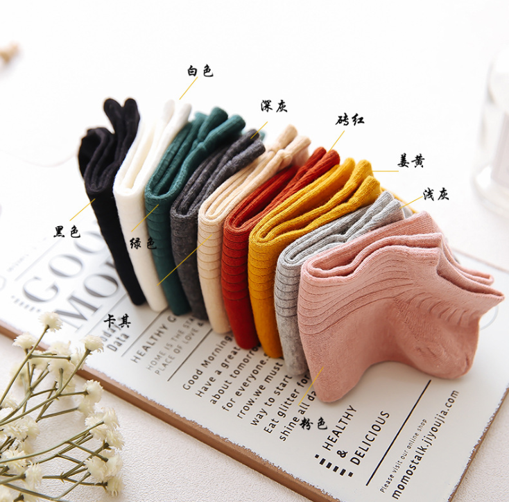 Set 10 đôi Tất nữ, vớ nữ Vintaga nhiều màu