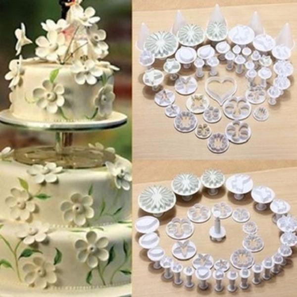 Bộ 33 khuôn nhấn fondant tạo hình tinh tế đẹp mắt