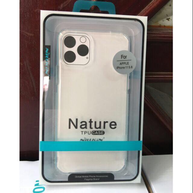 Ốp lưng dẻo chống sốc cho iPhone 11/11 Pro/11 Pro Max -Nillkin (trong suốt)