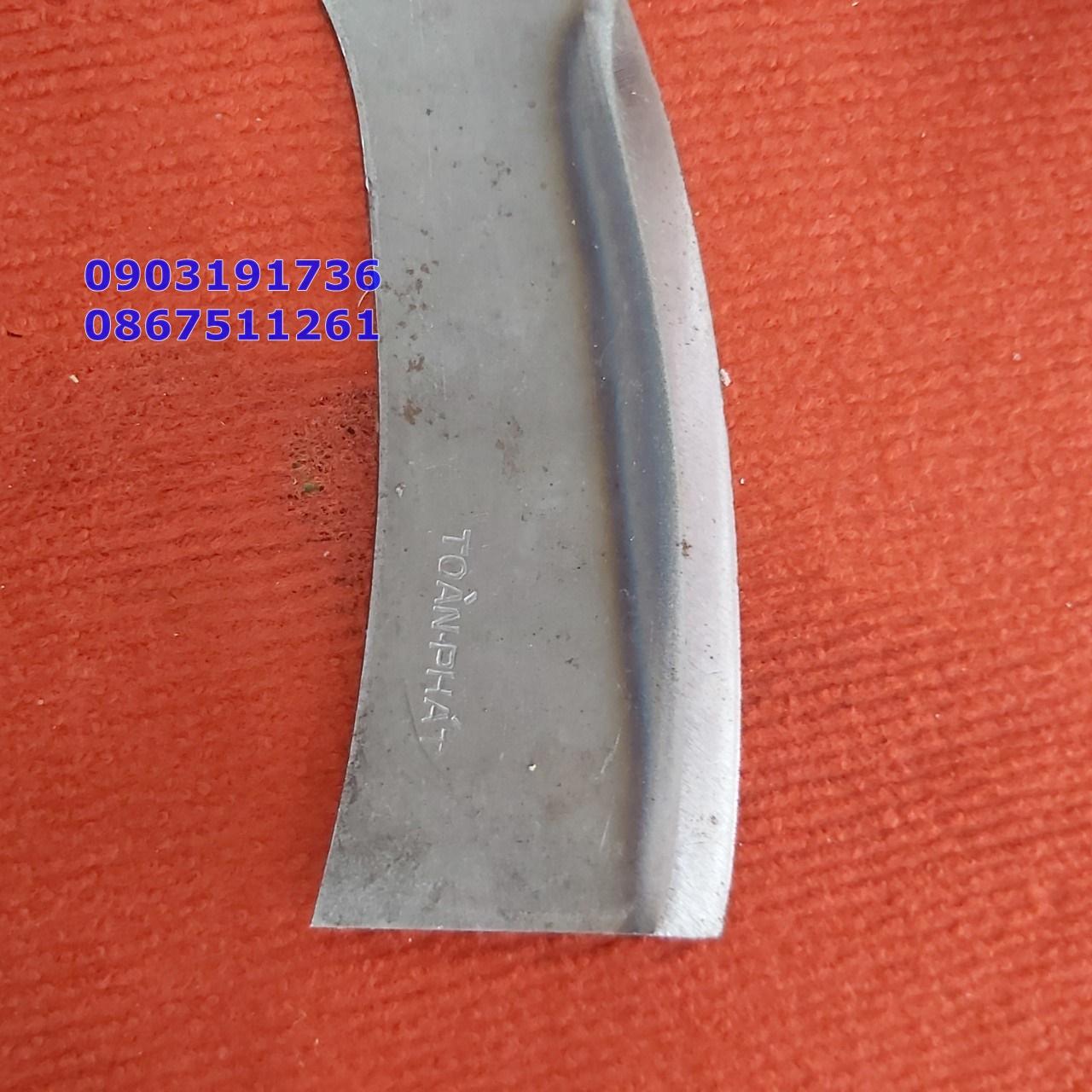Lưỡi dao lắp cho máy băm chuối, băm cỏ 1.5kw