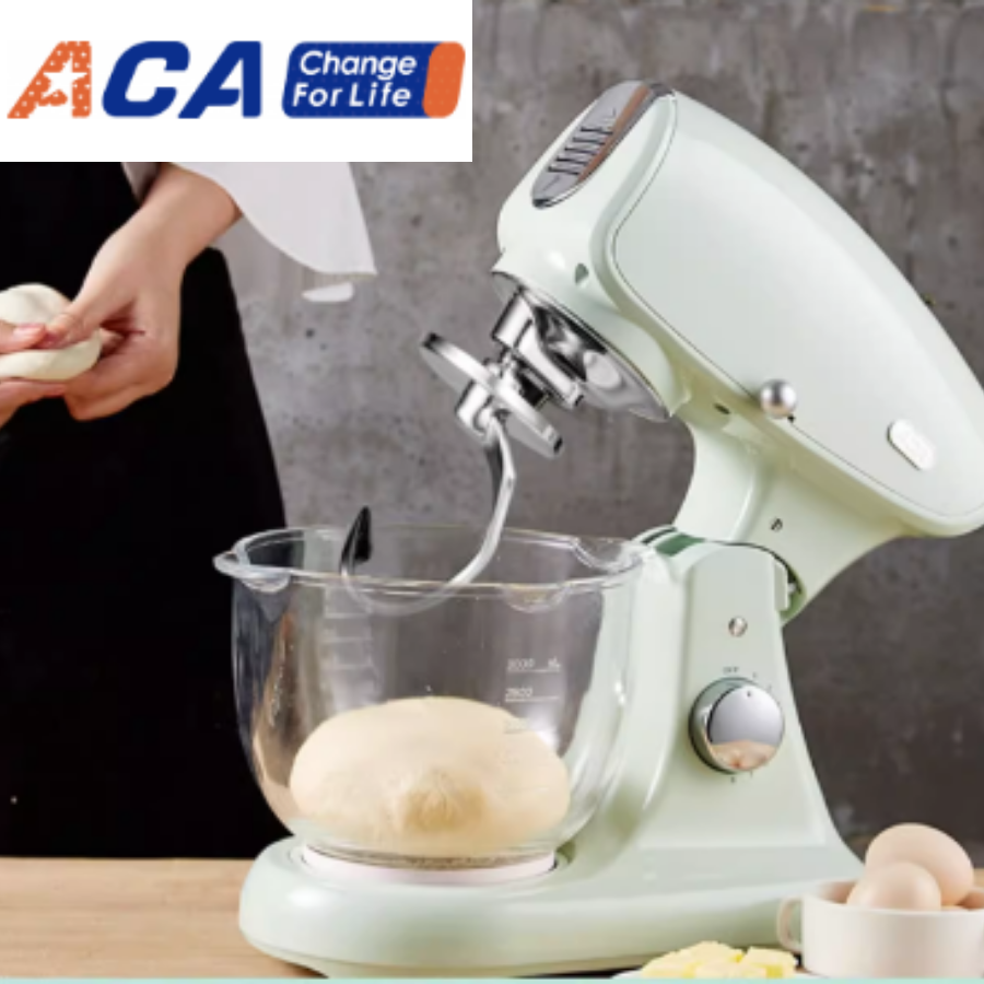 (Hàng tặng, không bán) Thố thủy tinh của máy trộn bột ACA 5L 1200W