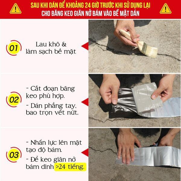 Băng keo chống thấm X2000 siêu dính