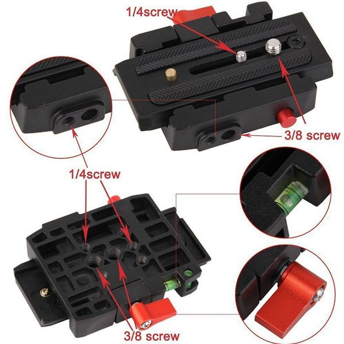 [HCM]Đế thao tác nhanh P200 Quick Release Plate
