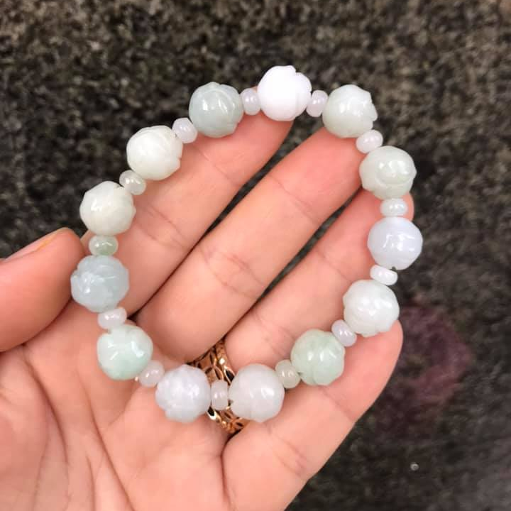 VÒNG TAY LIÊN HOA 10LY MIX KIỂU