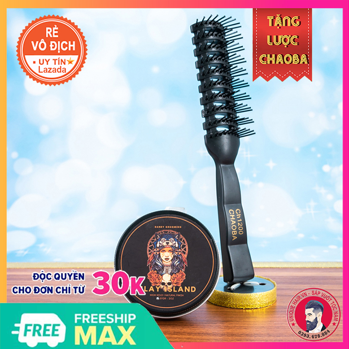 Sáp Vuốt Tóc DanDy Clay Island