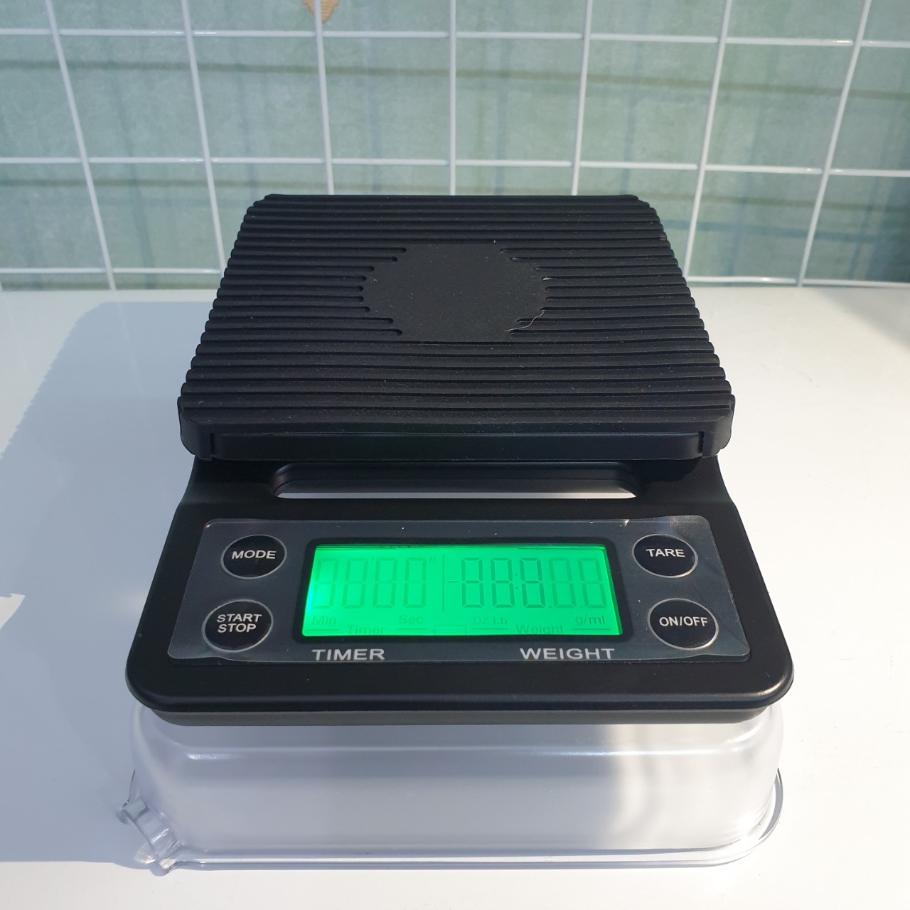 Cân tiểu ly điện tử pha chế, nhà bếp MS-K07 3000g x 0.1 Timer Scale