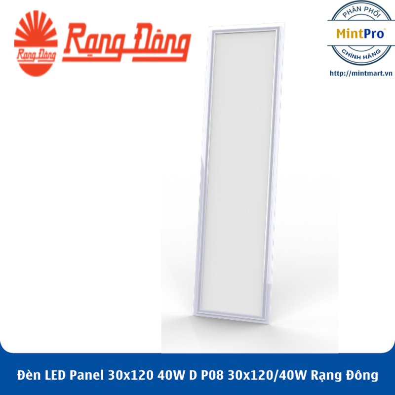 Đèn LED Panel 30x120 40W D P08 30x120/40W Rạng Đông - Hàng Chính Hãng
