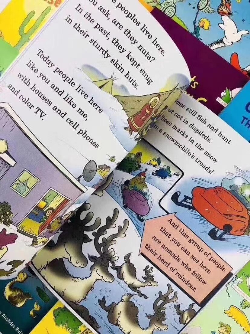 Dr Seuss Science - 33 Books + File MP3 | Nhập Khẩu