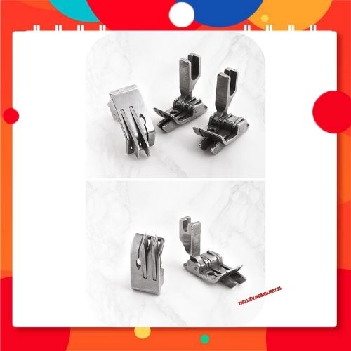 Chân Vịt Diễu Mí 2 Lưỡi gà - Chân vịt 2 tác dụng sử dụng cho máy may 1 kim