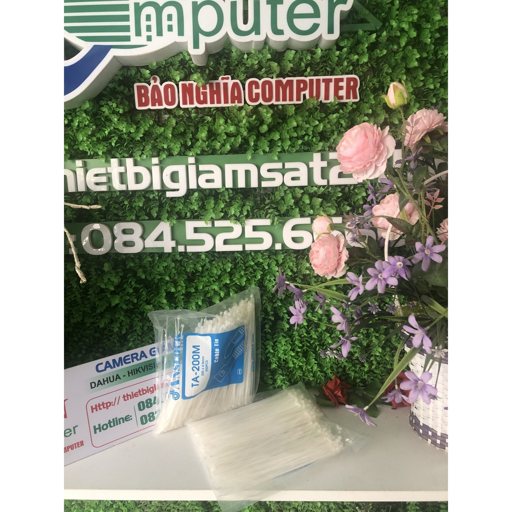 Dây Thít Các Loại Dùng Thi Công - 10cm (1000 sợi) - 20cm (500 sợi) - 30cm (250 sợi)