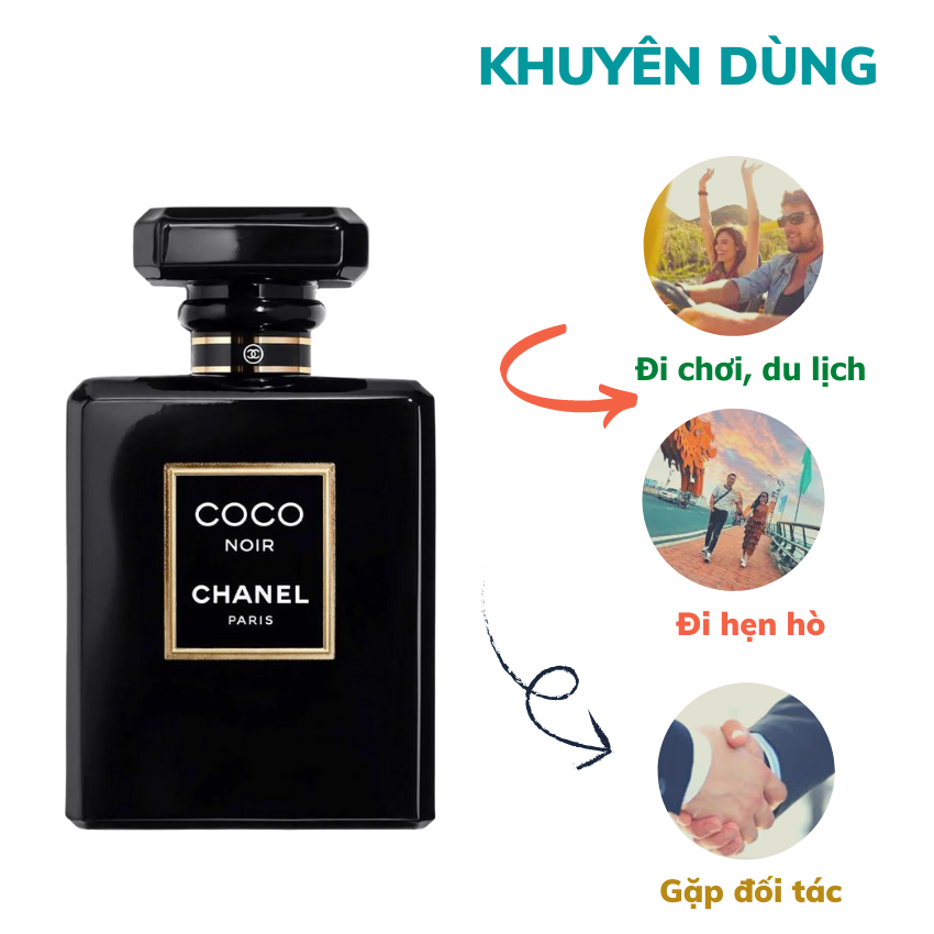 Nước Hoa Chanel Coco Noir EDP100ml(Coco Đen) _ Dầu Thơm Coco Đen Bí Ẩn