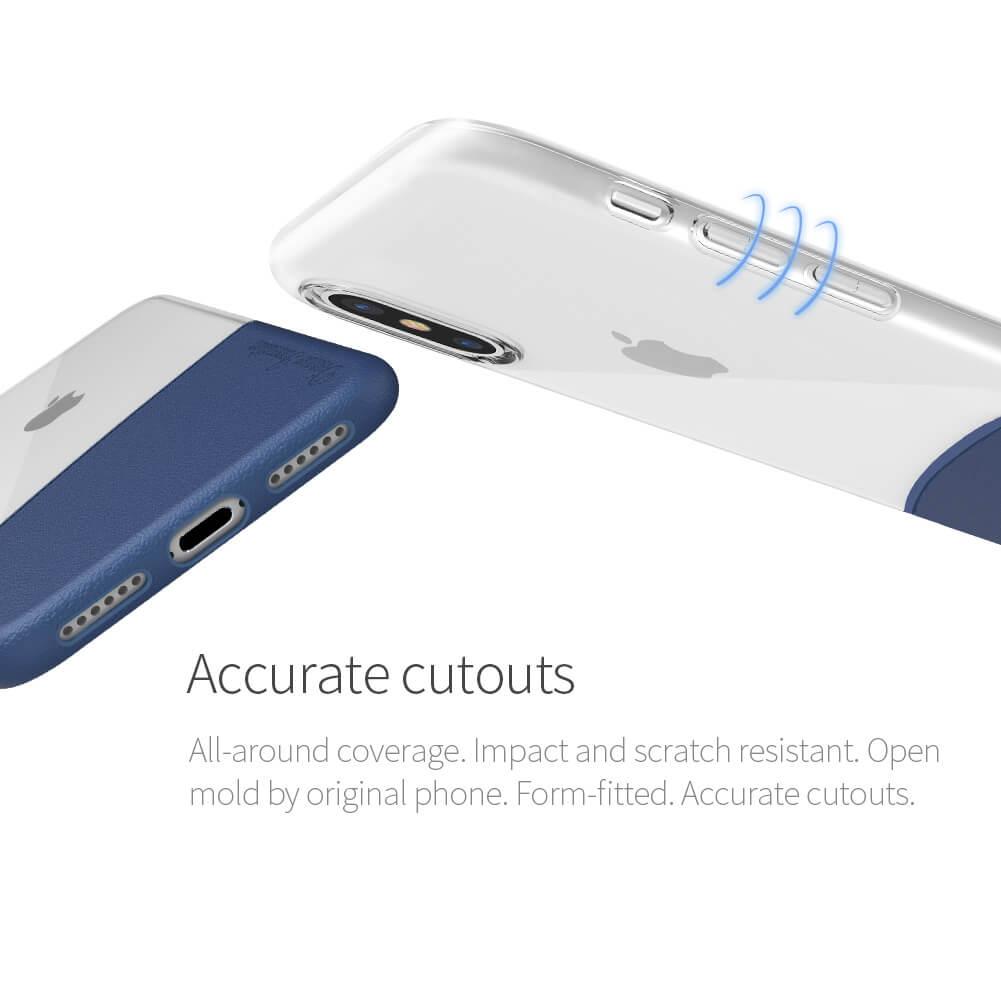 Ốp Lưng iPhone X Chống Sốc Half Case Nillkin