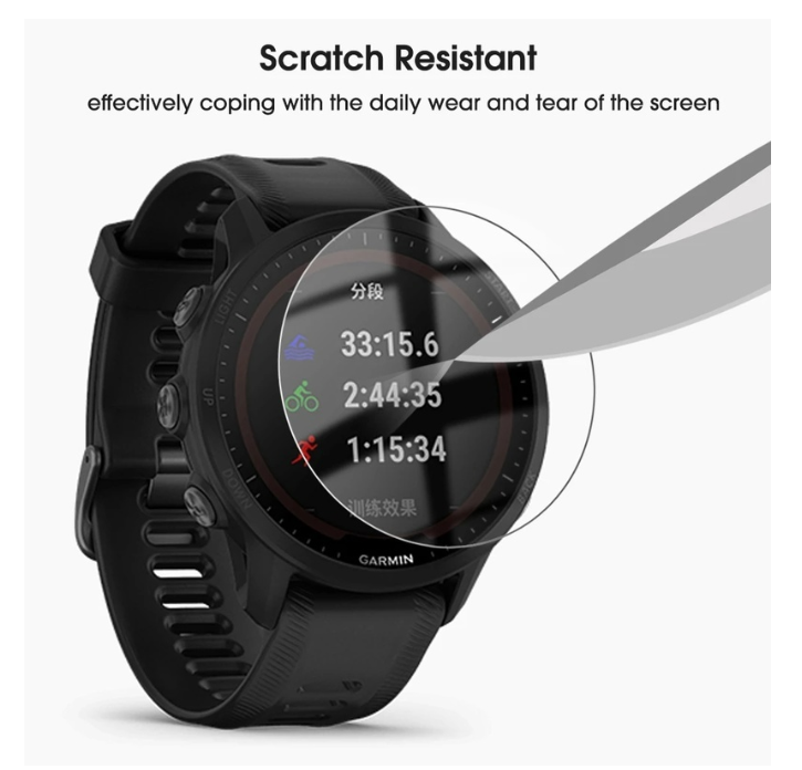 Kính cường lực Garmin Forerunner 955 - 9H