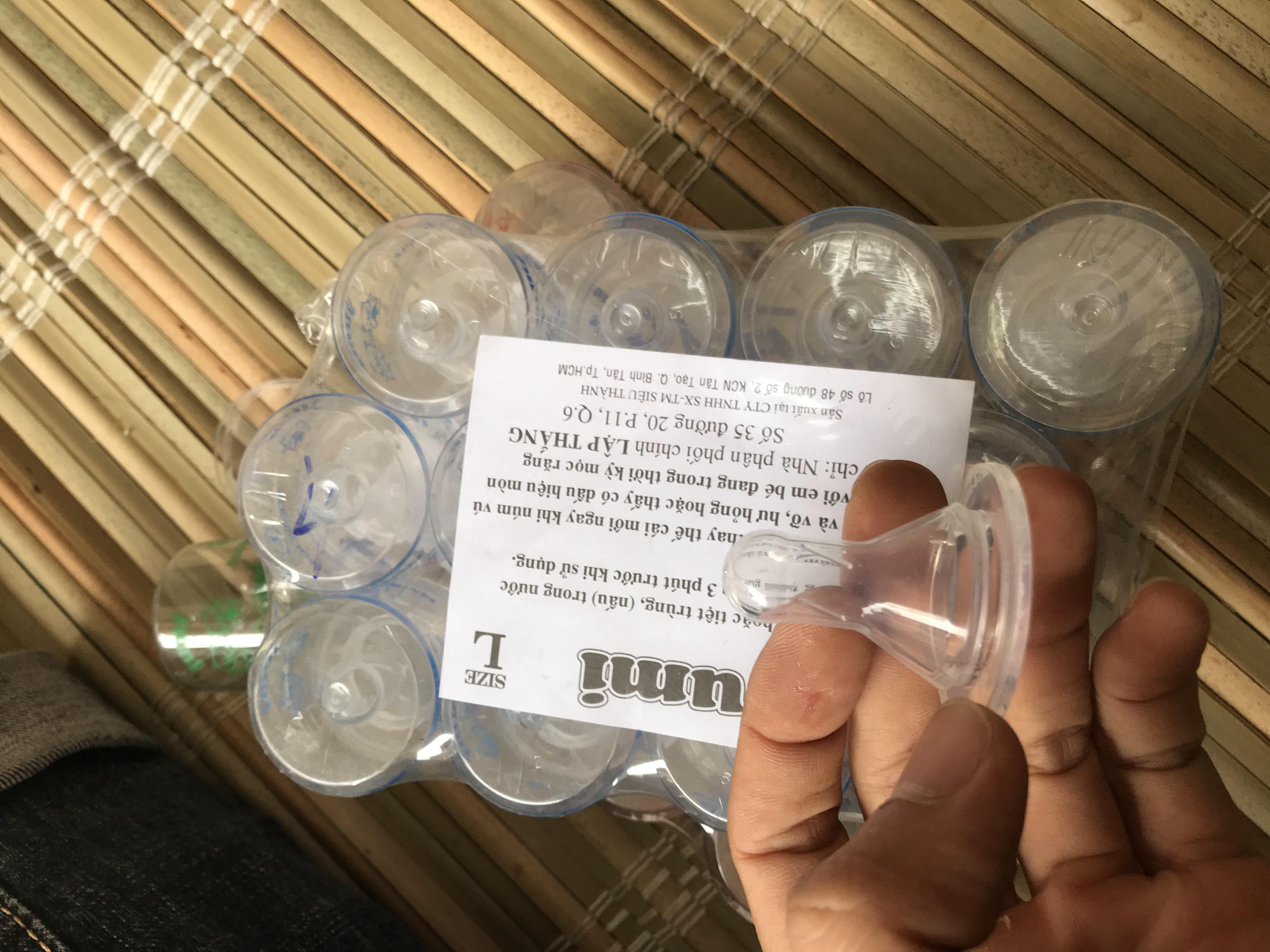 combo 2 núm vú giả jumi